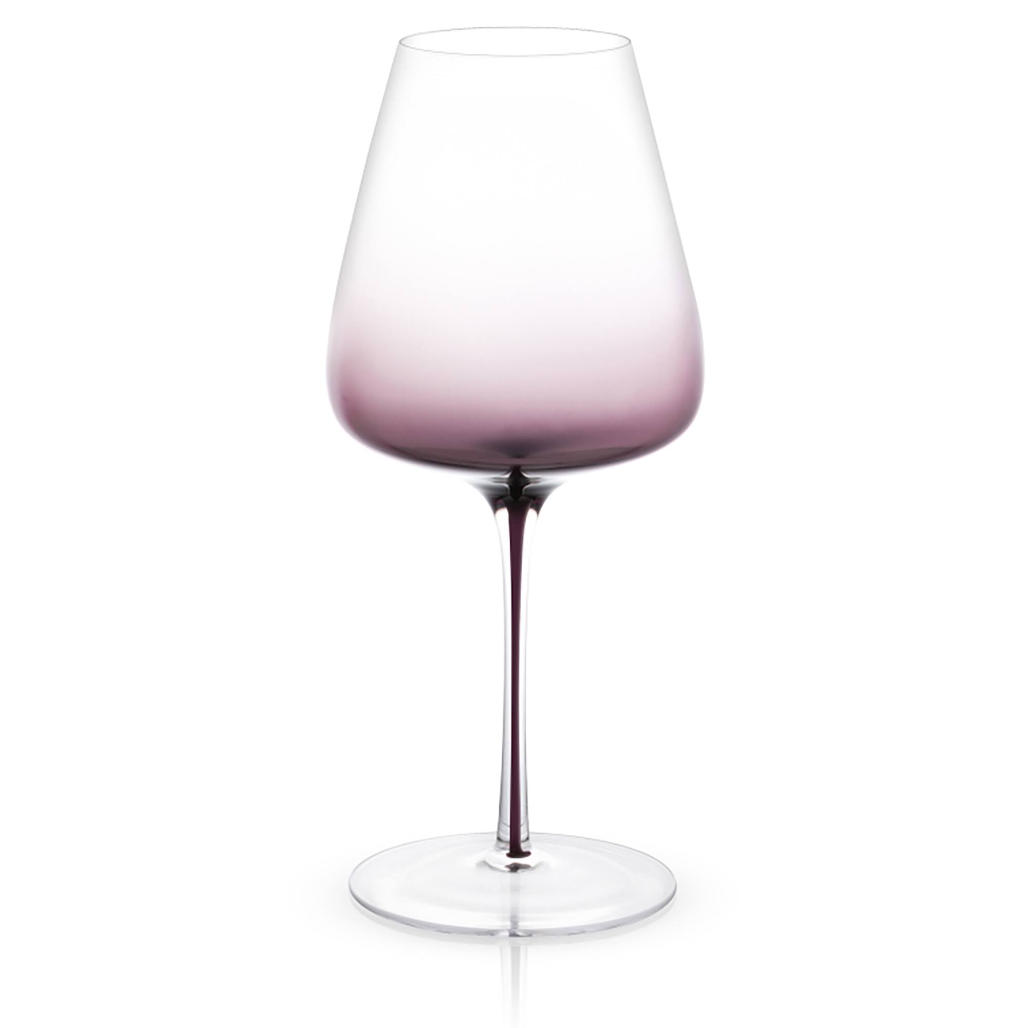 JoyJolt® 26.8oz. Black Swan Red Wine Glasses, 2ct.